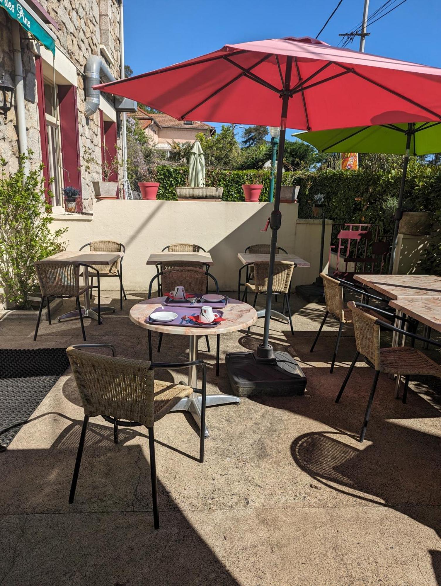 Auberge Des Pins Aubenas Buitenkant foto